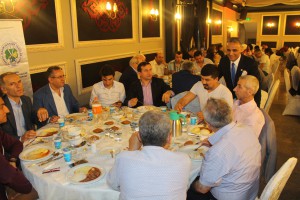 17 BAŞKAN SALONDA ZİYARET